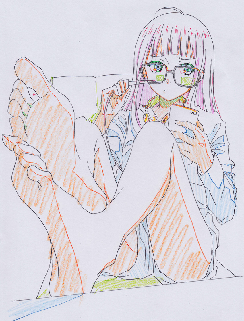 sakura futaba (persona and 1 more) drawn by namigon