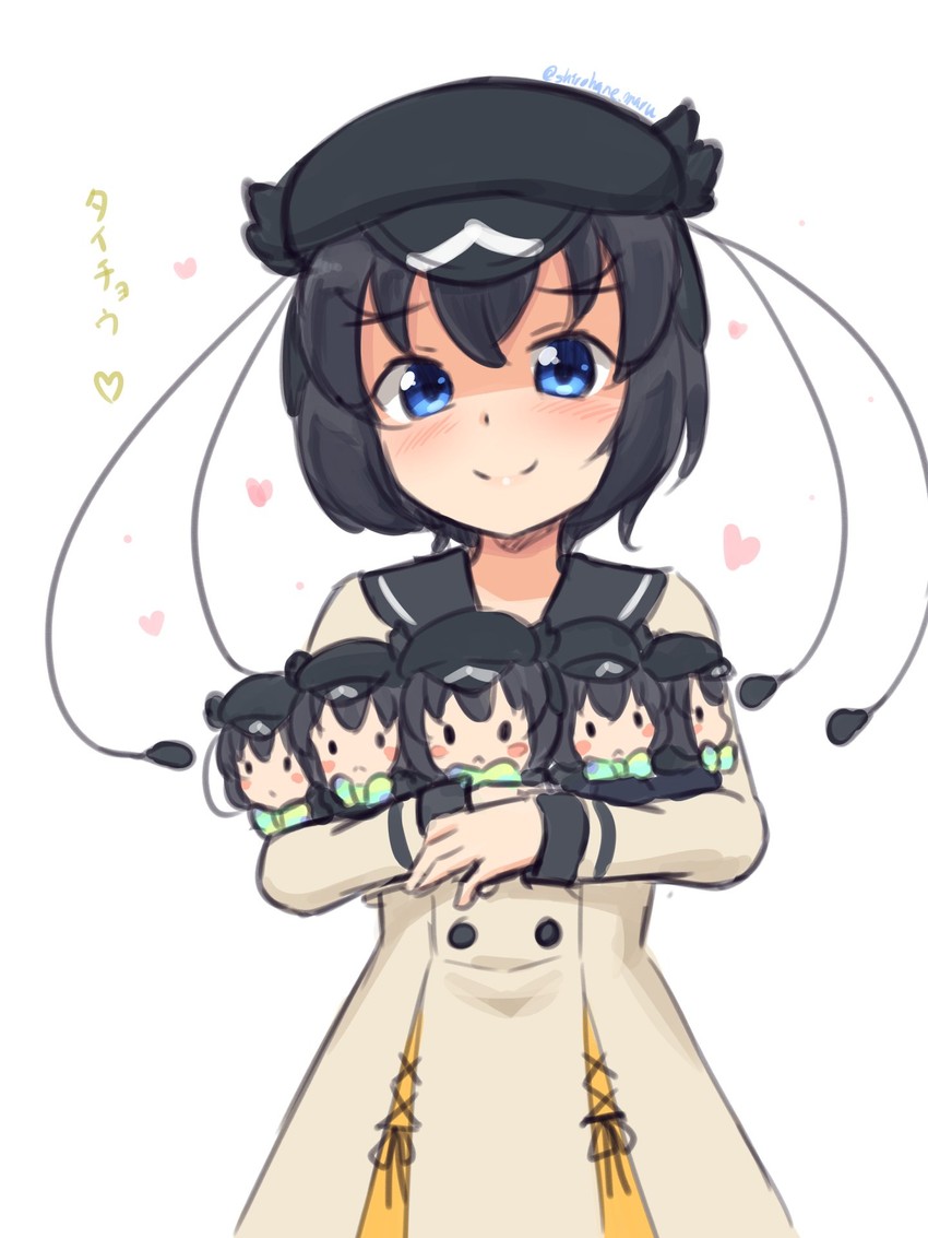 western parotia (kemono friends and 1 more) drawn by shiraha_maru