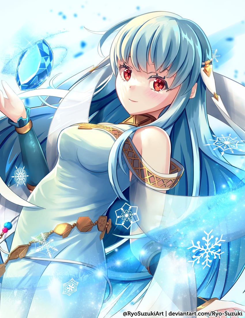 ninian (fire emblem and 1 more) drawn by ryo-suzuki