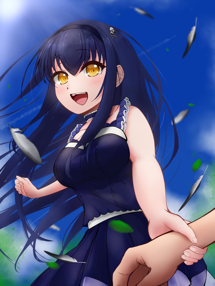 kushima kamome (summer pockets) drawn by shigure_suzuna