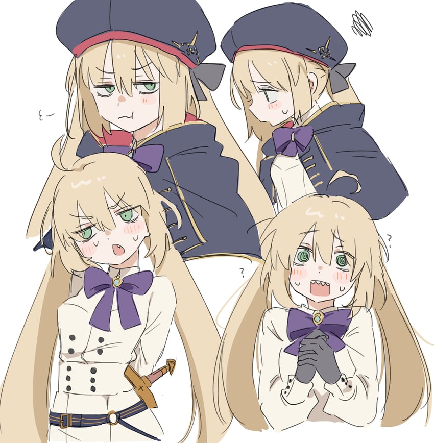 artoria pendragon and artoria caster (fate and 1 more) drawn by kaigan0211