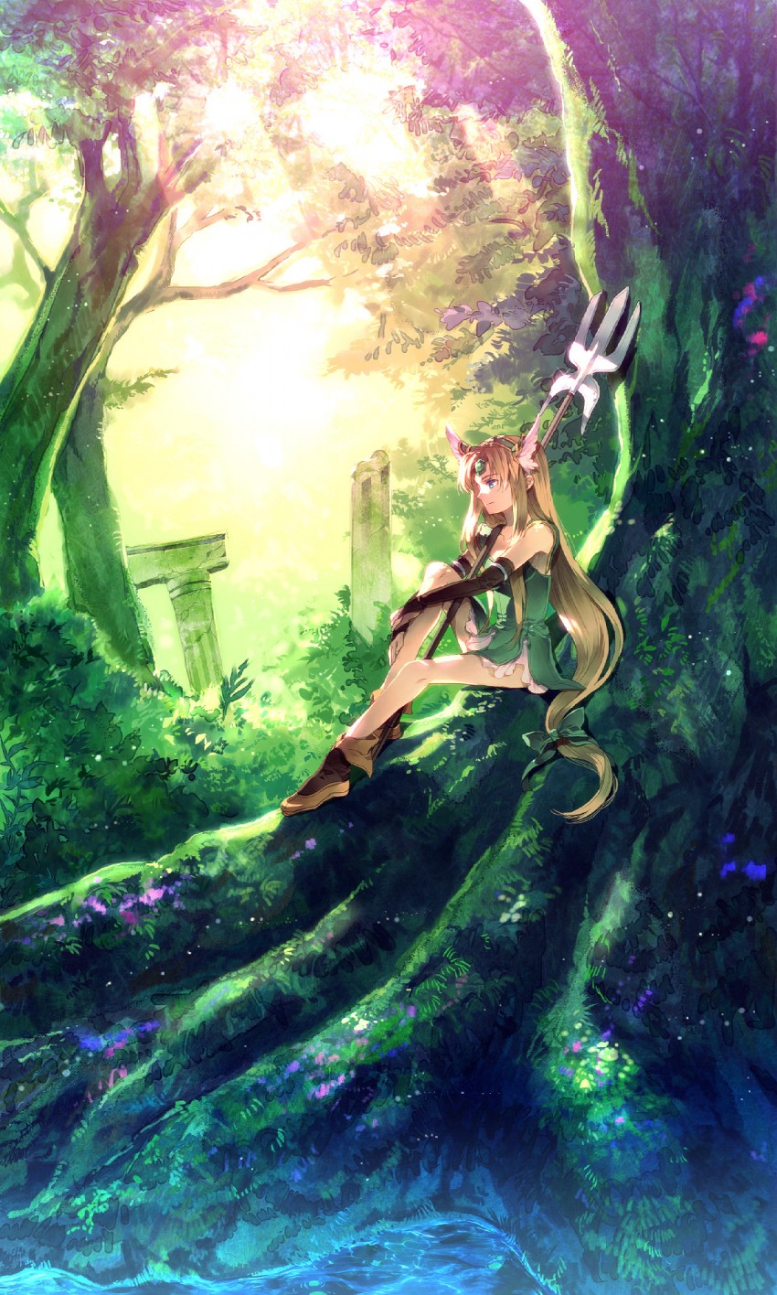 riesz (seiken densetsu and 1 more) drawn by sunakumo
