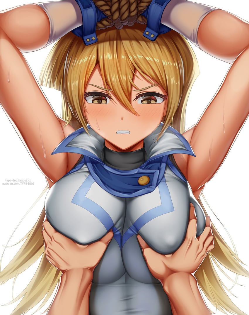 tenjouin asuka (yu-gi-oh! and 1 more) drawn by type-dog