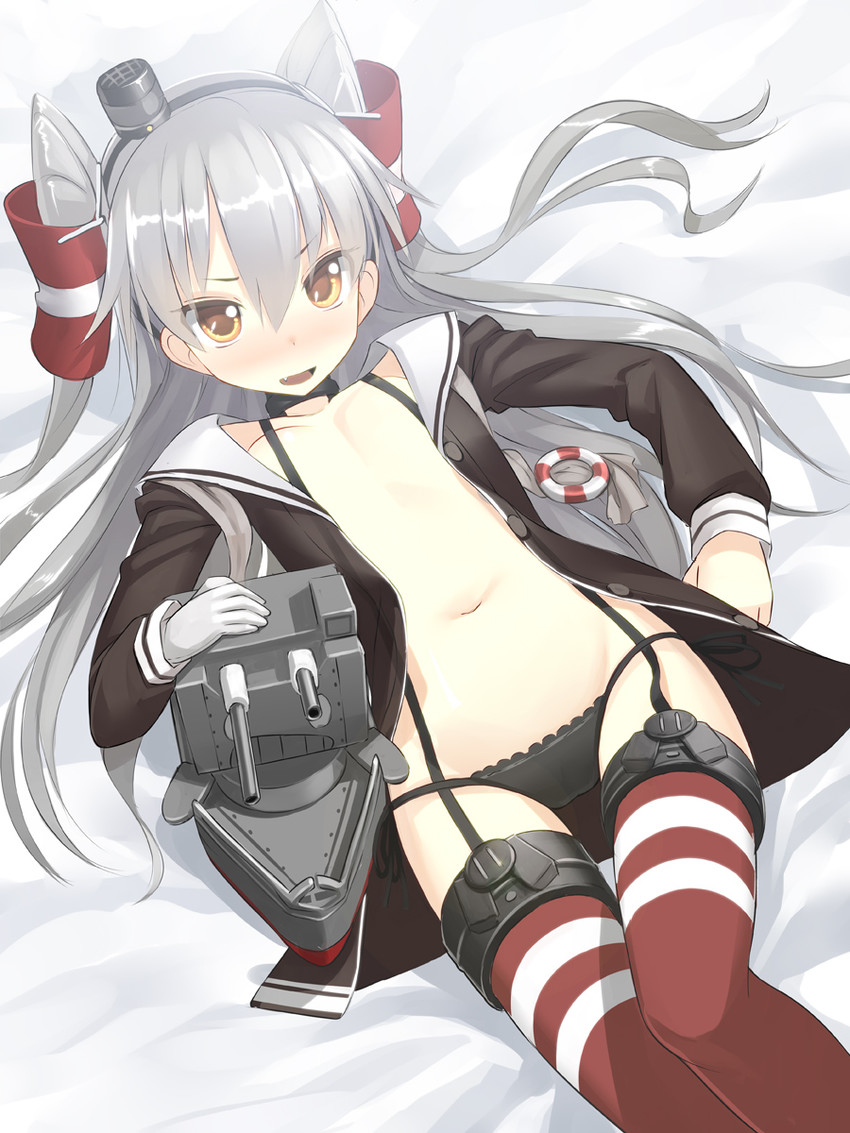 amatsukaze and rensouhou-kun (kantai collection) drawn by patricia_(stylish_marunage)