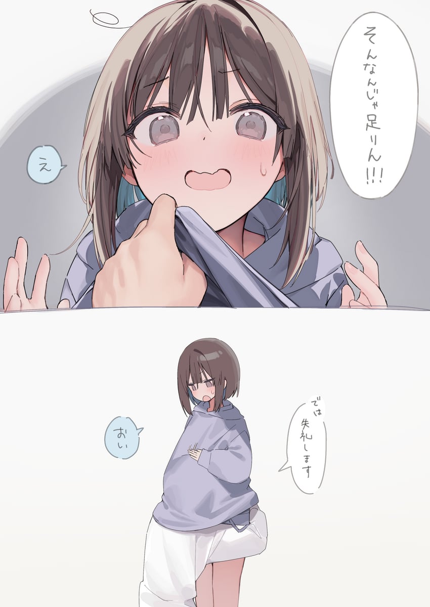 okishiro momoka (original) drawn by shin_no_tenpii