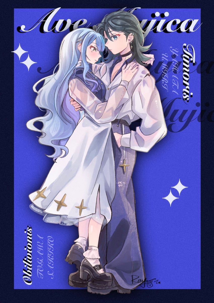 togawa sakiko and yahata umiri (bang dream! and 1 more) drawn by yoyoray20001996
