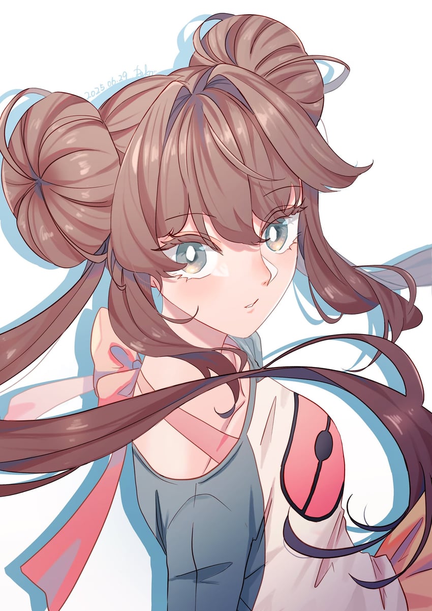 rosa (pokemon and 1 more) drawn by r.aka.