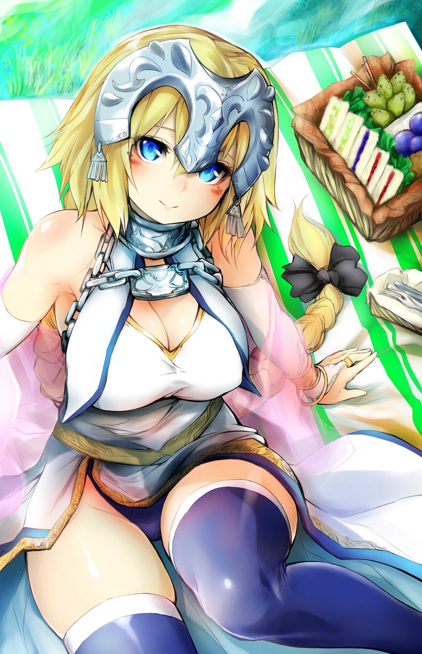 jeanne d'arc (fate and 1 more) drawn by yotaro