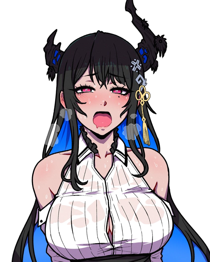 nerissa ravencroft (hololive and 1 more) drawn by akairiot
