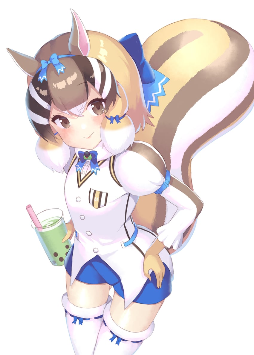 siberian chipmunk (kemono friends and 1 more) drawn by sawara_noa