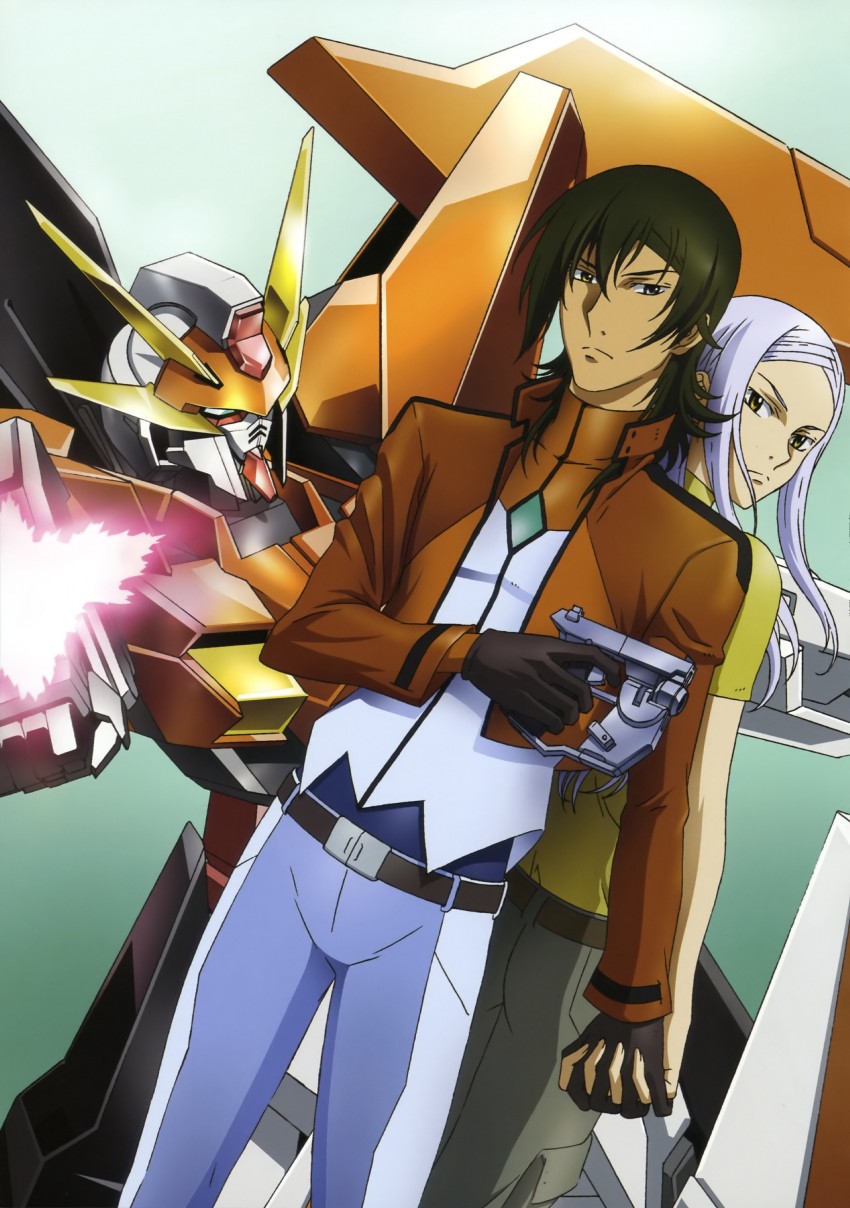 allelujah haptism, soma peries, and gundam arios (gundam and 1 more)