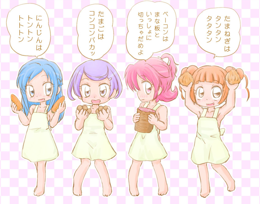 hishikawa rikka, aida mana, and kenzaki makoto (precure and 1 more) drawn by yoshimi50