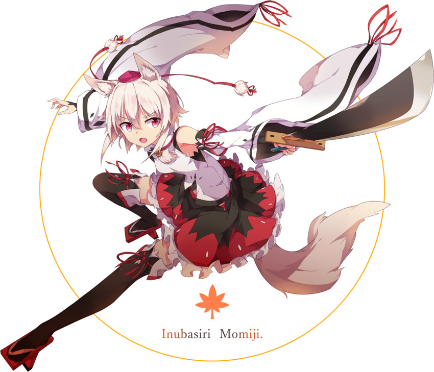 inubashiri momiji (touhou) drawn by hide448