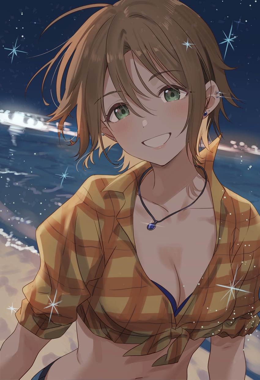 kimura natsuki (idolmaster and 1 more) drawn by emu_(emum)