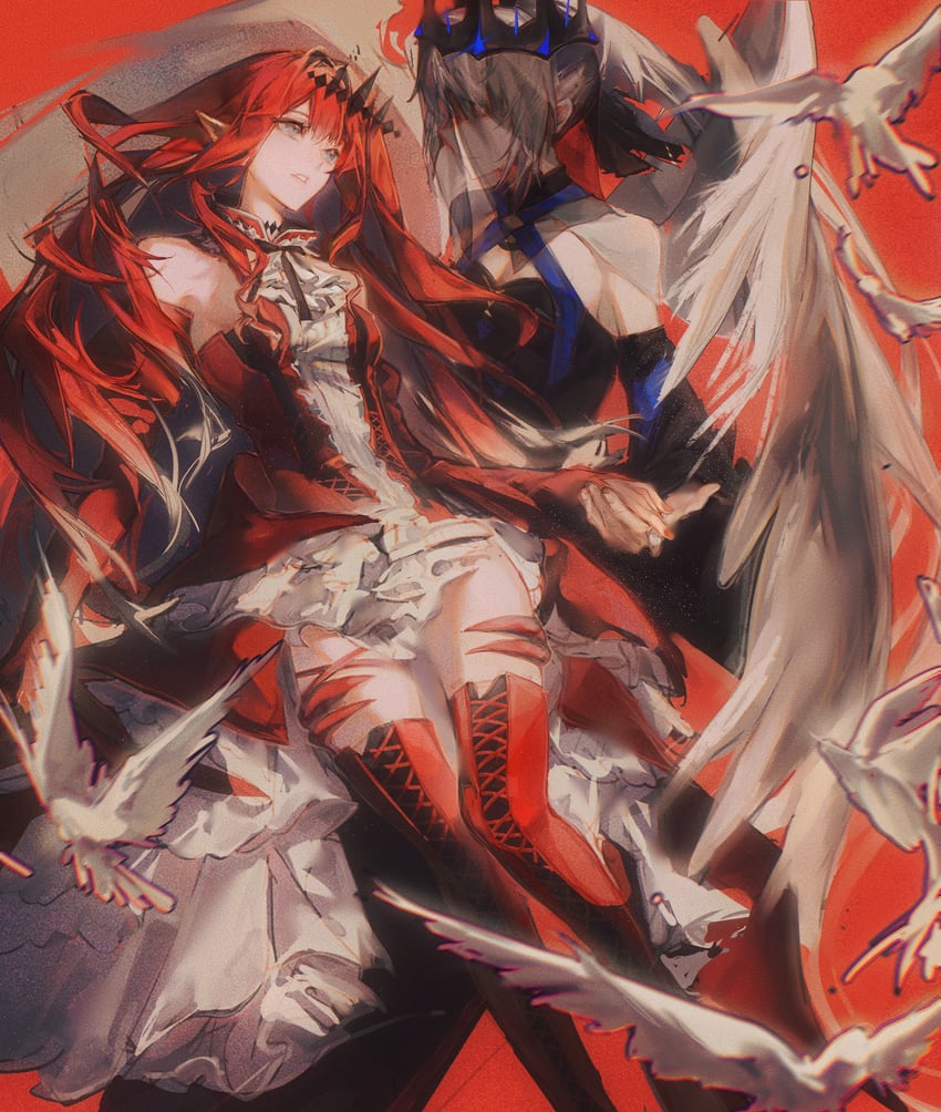 baobhan sith and morgan le fay (fate and 1 more) drawn by wan_ce