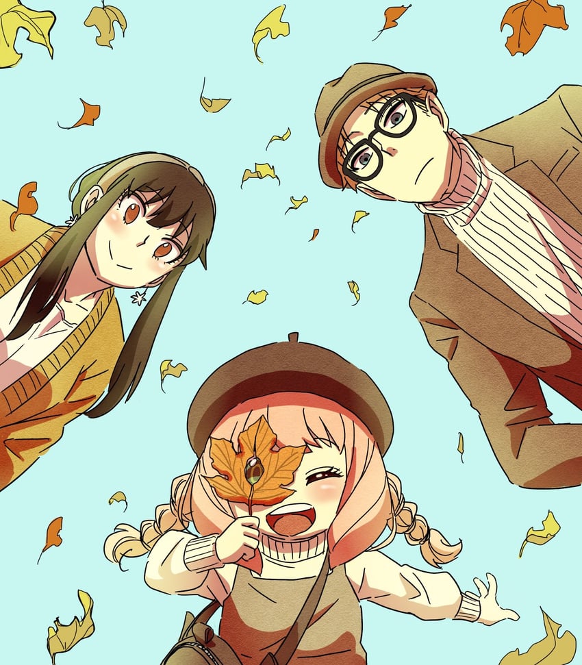 yor briar, anya, and twilight (spy x family) drawn by ayamame