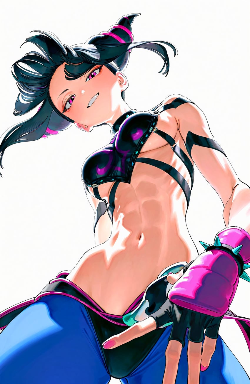 han juri (street fighter and 1 more) drawn by hoshino_akarii