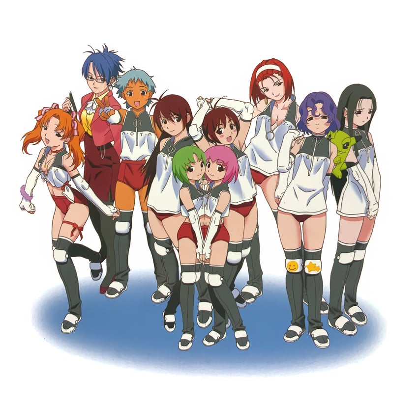 court no naka no tenshi-tachi drawn by watanabe_akio