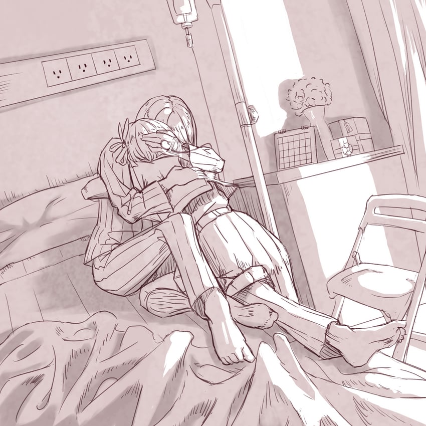 nishikigi chisato and inoue takina (lycoris recoil) drawn by anjuro_zeeku