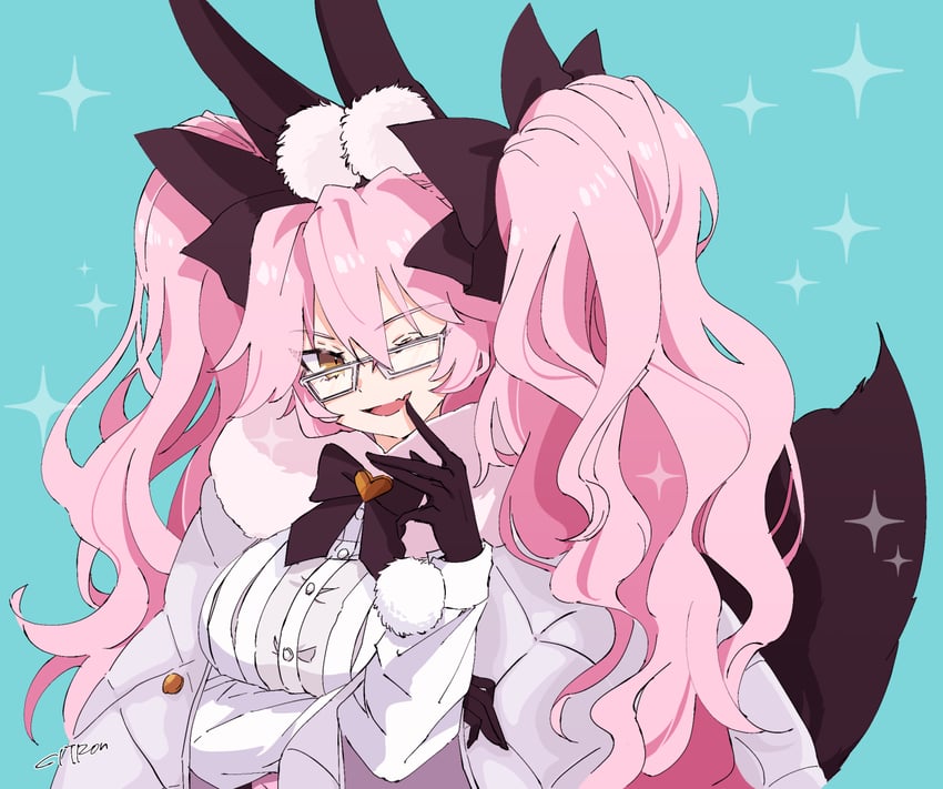 tamamo and koyanskaya (fate and 1 more) drawn by citron80citron
