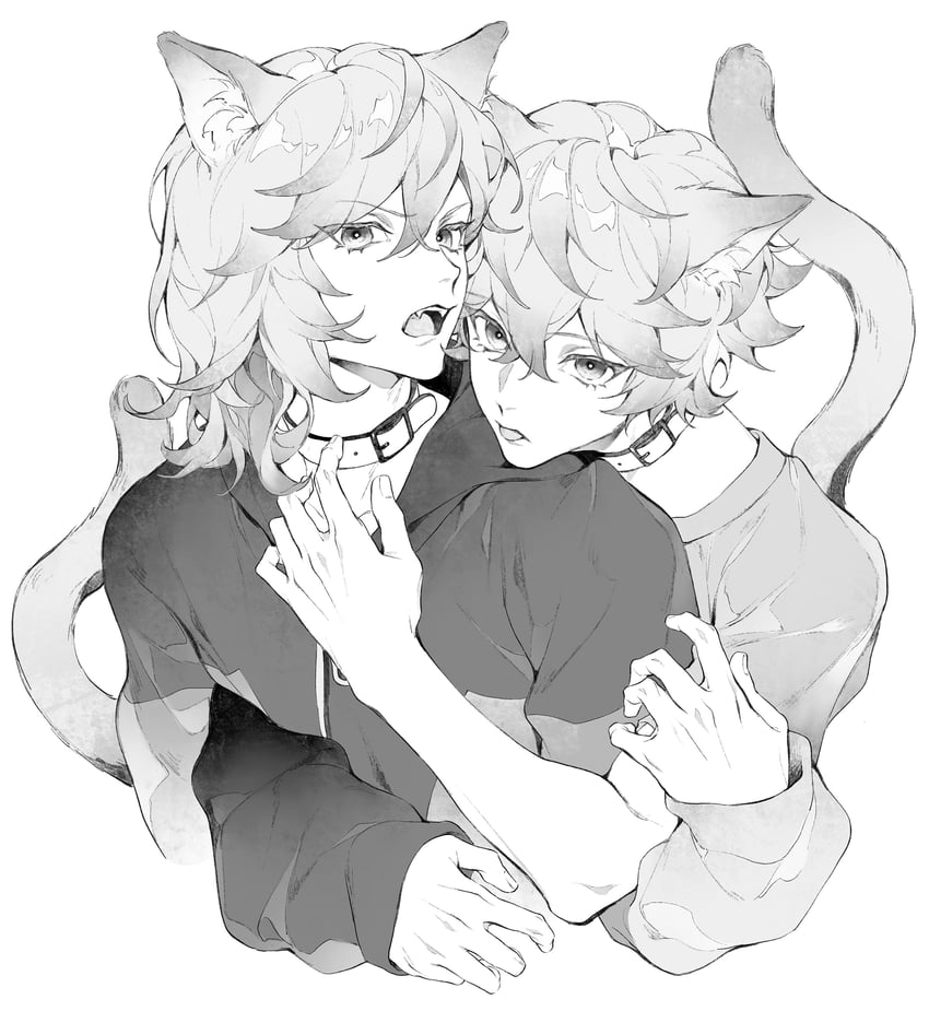 yatonokami kanata and yatonokami nayuta (paradox live) drawn by sei_(_mo1008)