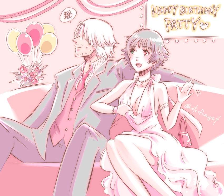 dante and lady (devil may cry and 1 more) drawn by allie_(united_f)