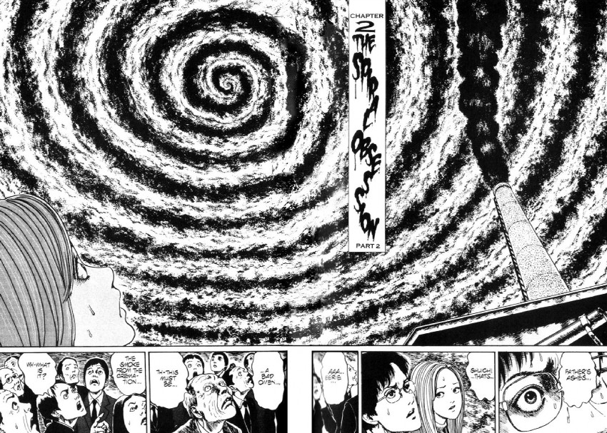 goshima kirie and saito shuichi (uzumaki) drawn by itou_junji