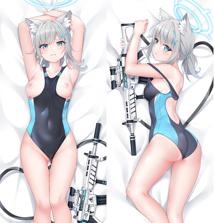 shiroko (blue archive) drawn by t1kosewad