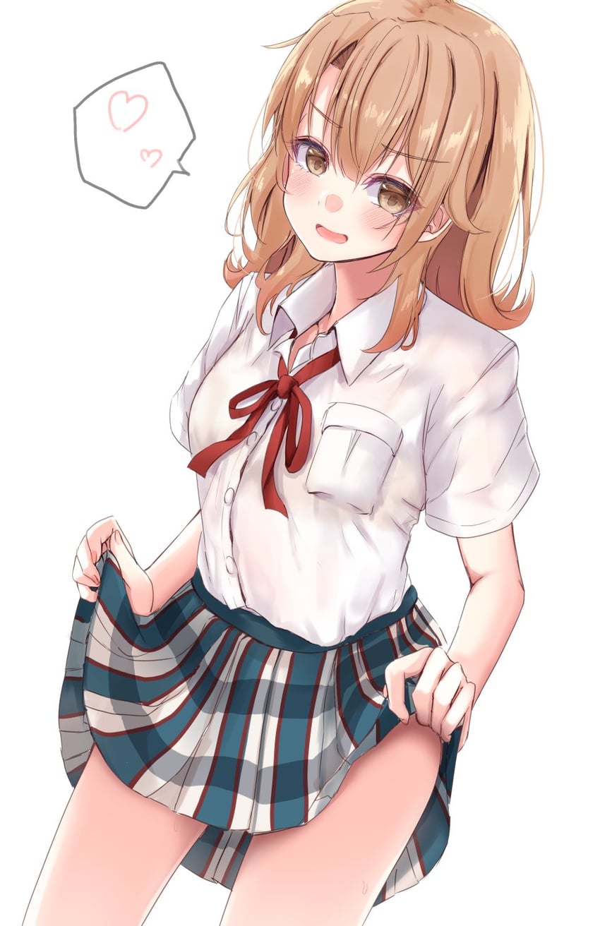 isshiki iroha (yahari ore no seishun lovecome wa machigatteiru.) drawn by ayachanman