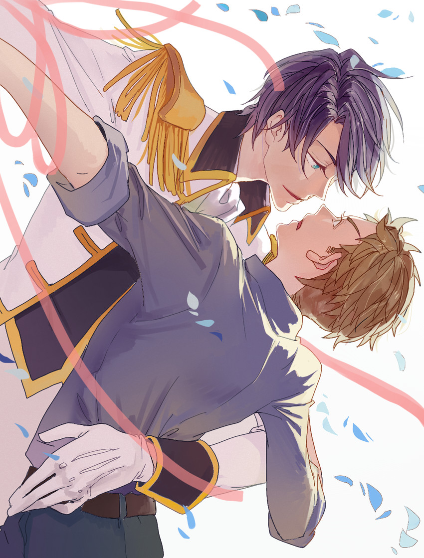 kashima yuu and hori masayuki (gekkan shoujo nozaki-kun) drawn by 282milk