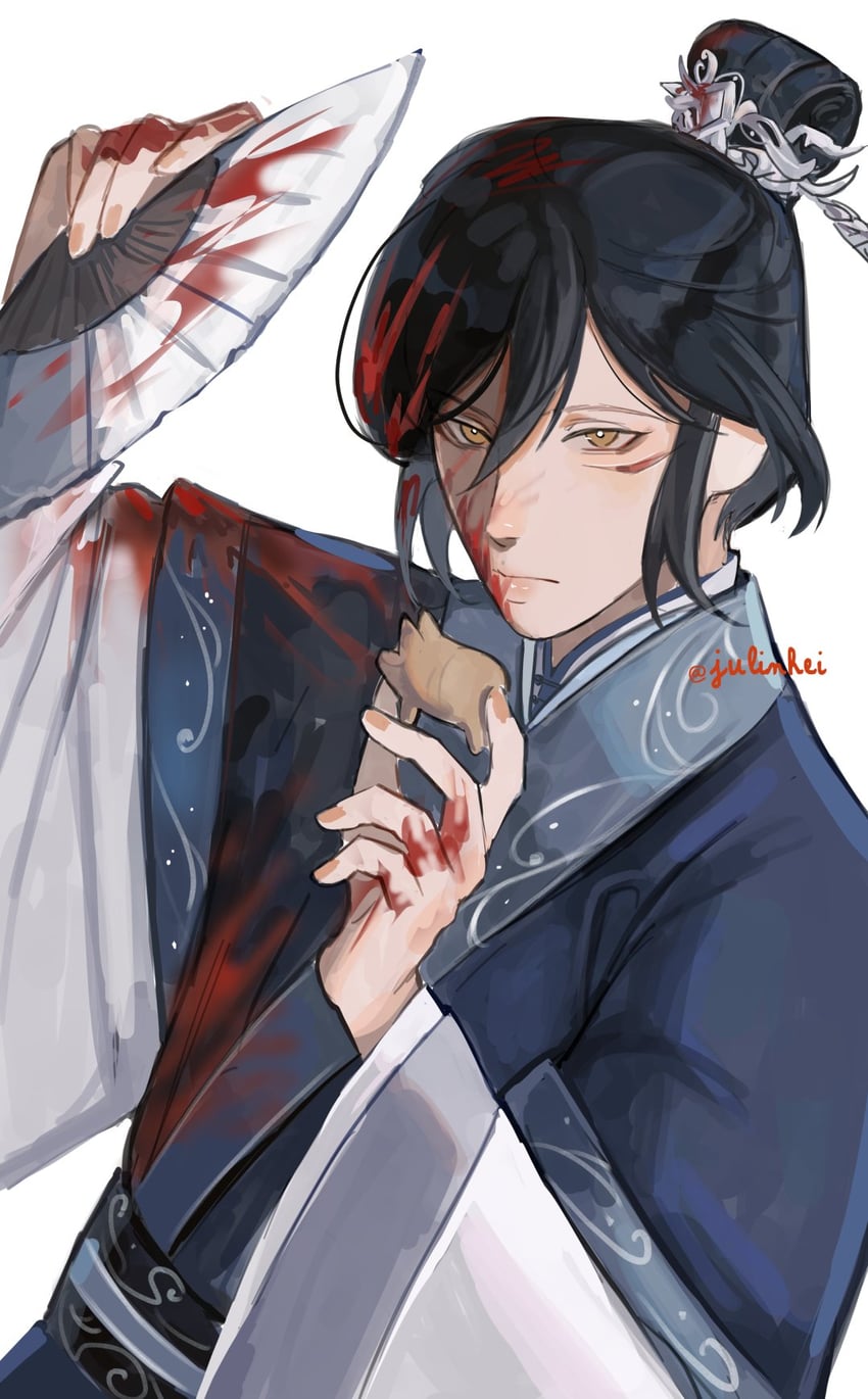 qiyan agula (jing wei qing shang) drawn by julia_(julinhei)