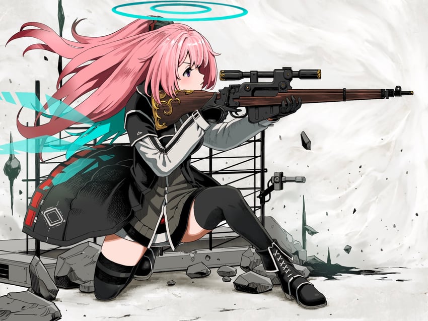 ambriel (arknights) drawn by ume_(yume_uta_da)