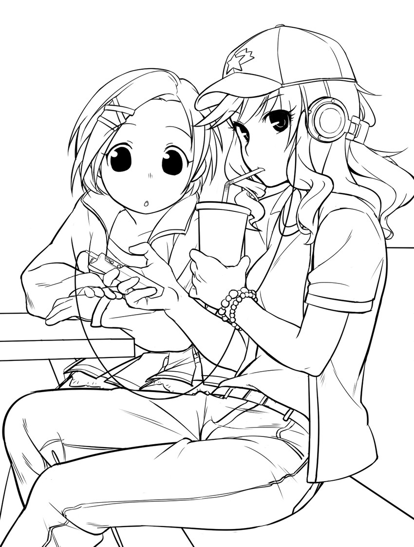ohtsuki yui and ryuzaki kaoru (idolmaster and 1 more) drawn by aouma