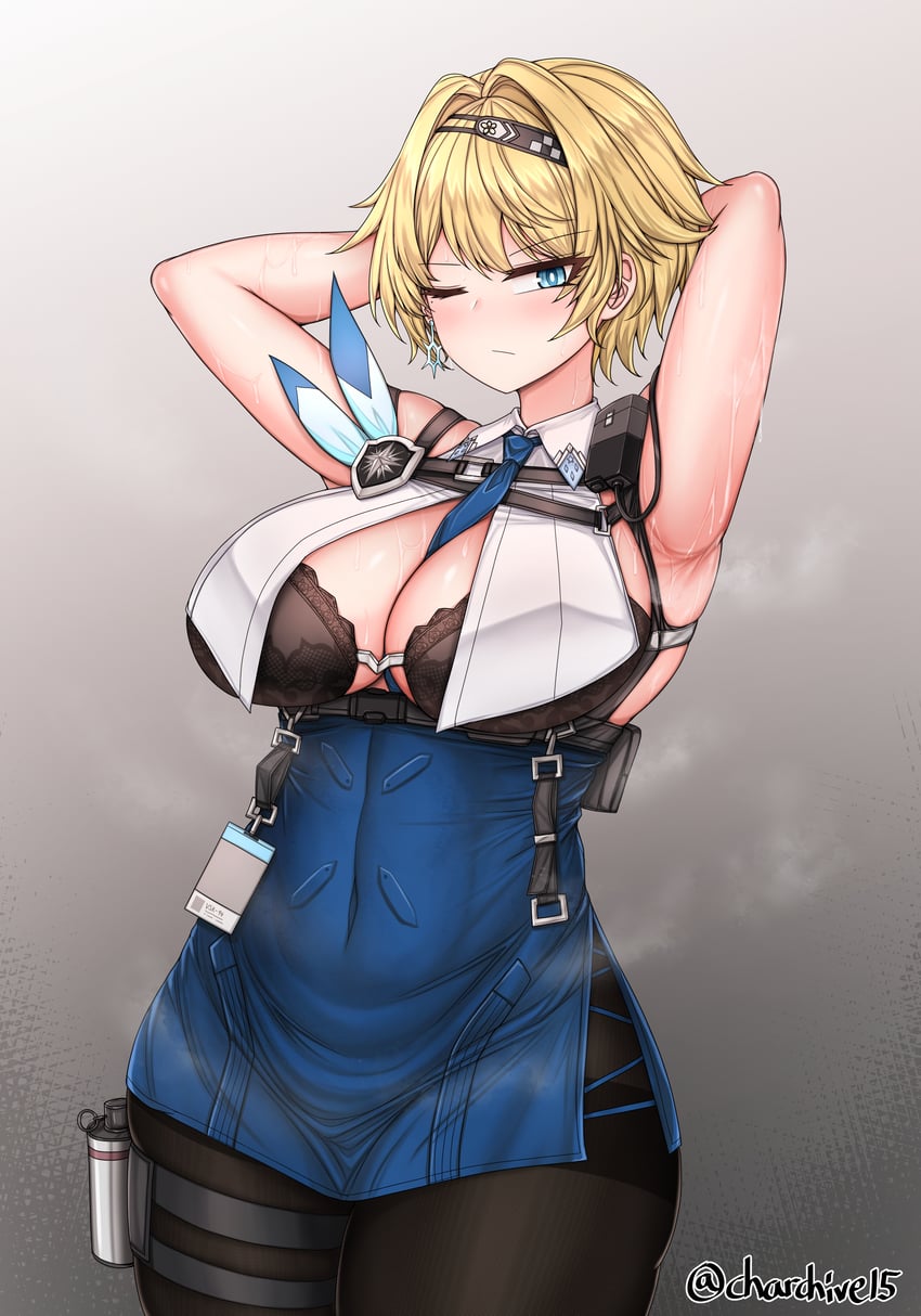 vsk-94 and nikketa (girls' frontline and 1 more) drawn by ch_(charchive15)