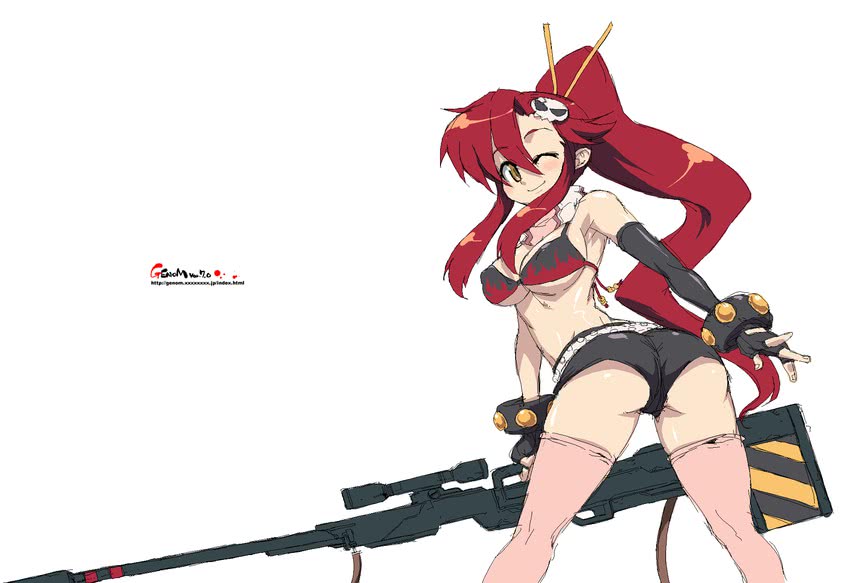 yoko littner (tengen toppa gurren lagann) drawn by onija_tarou