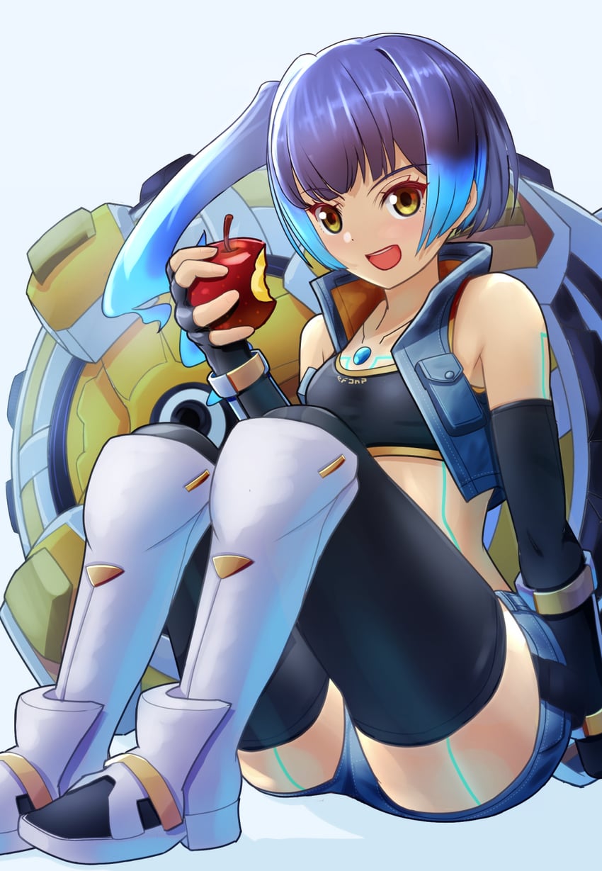 sena (xenoblade chronicles and 1 more) drawn by inuneco