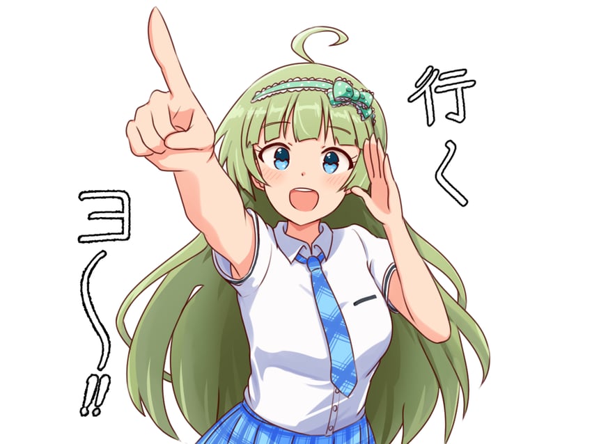 shimabara elena (idolmaster and 2 more) drawn by todokamen