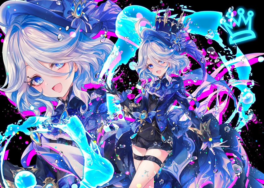 furina (genshin impact) drawn by kobayashi_yoshitaka