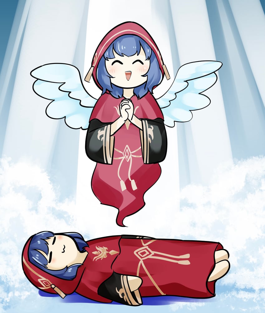 lo the prayers of the voiceless voice and aramaki scaltinof (yu-gi-oh! and 1 more) drawn by sawan_cutman