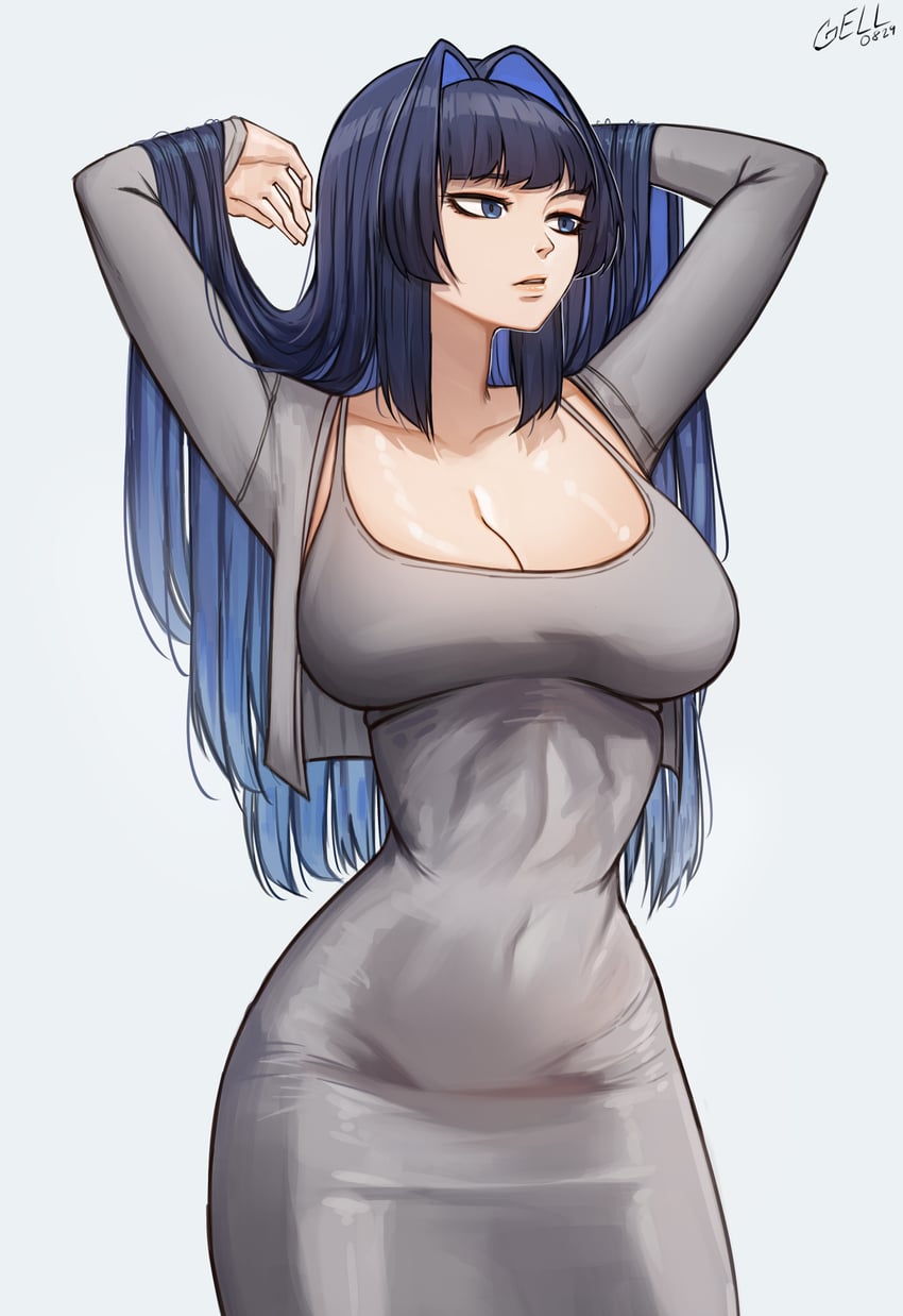ouro kronii (hololive and 1 more) drawn by gelldraws