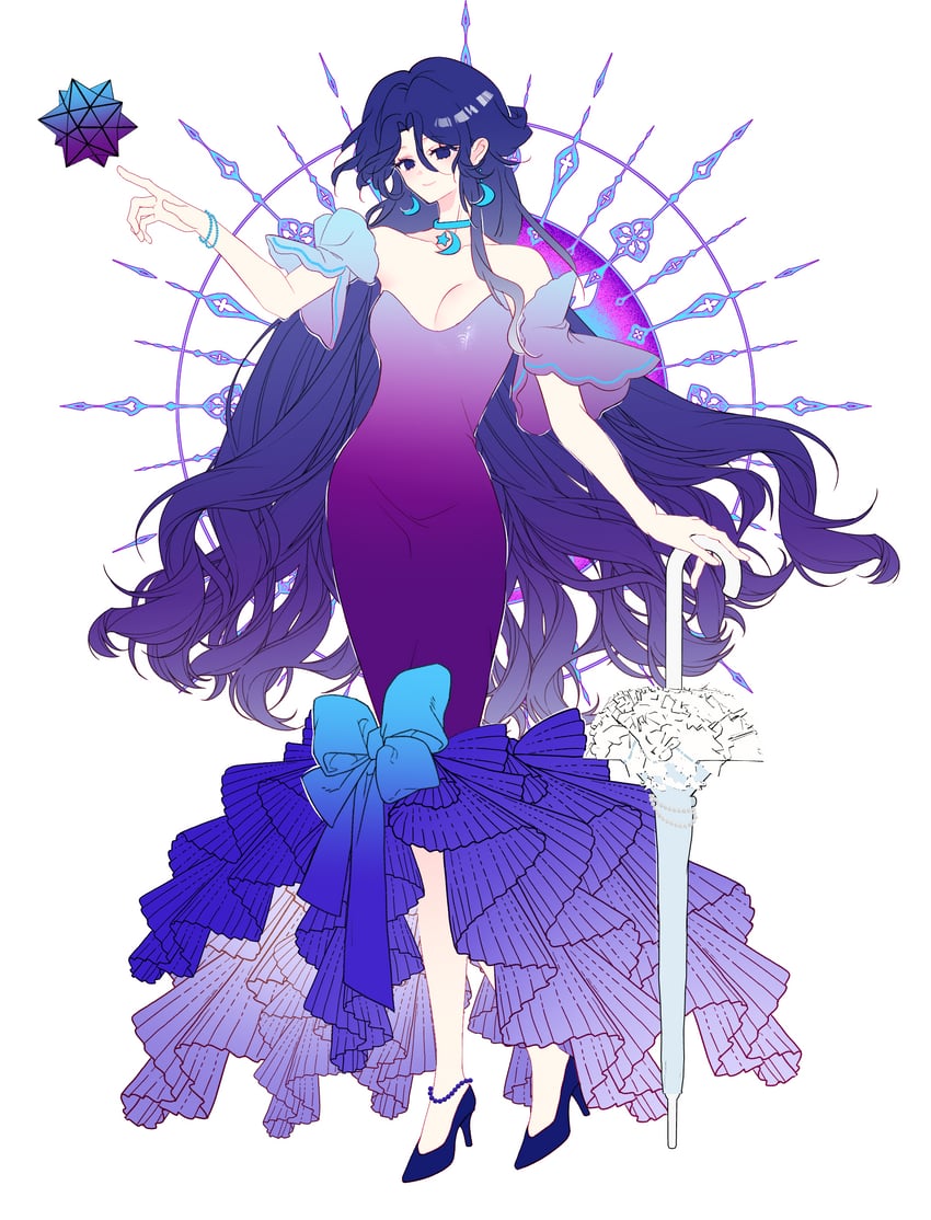 moonflower (plants vs. zombies and 1 more) drawn by siiiiiiiiiii