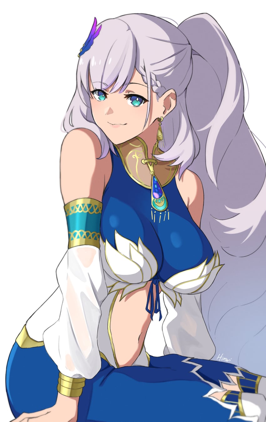 pavolia reine (hololive and 1 more) drawn by himwi