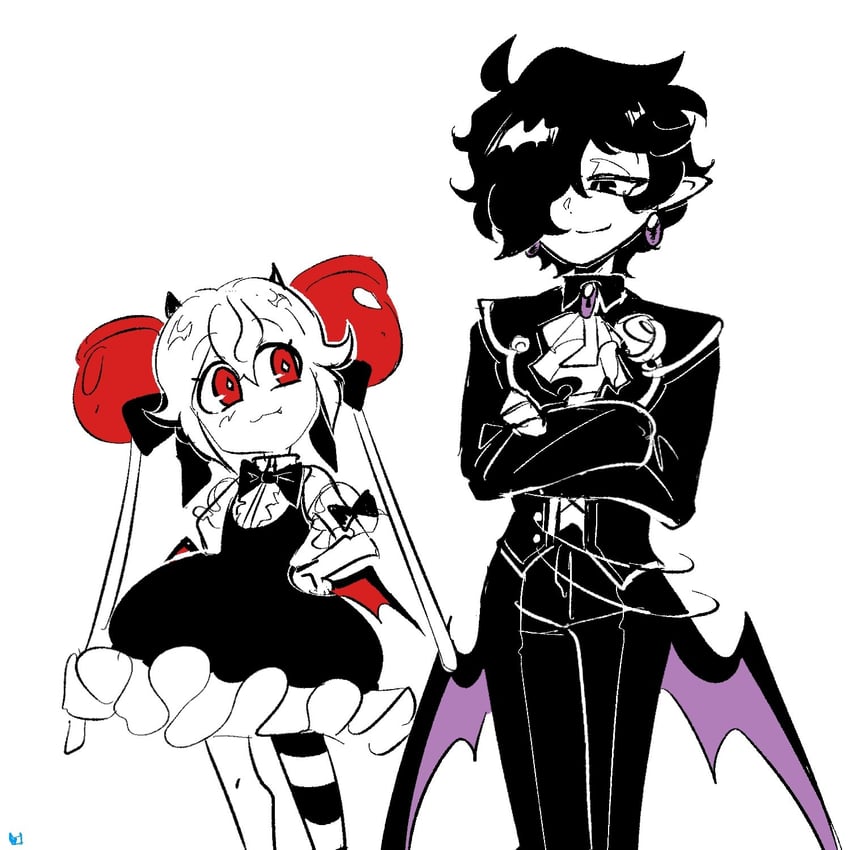 candy apple cookie and black sapphire cookie (cookie run and 1 more) drawn by mewmew_xi