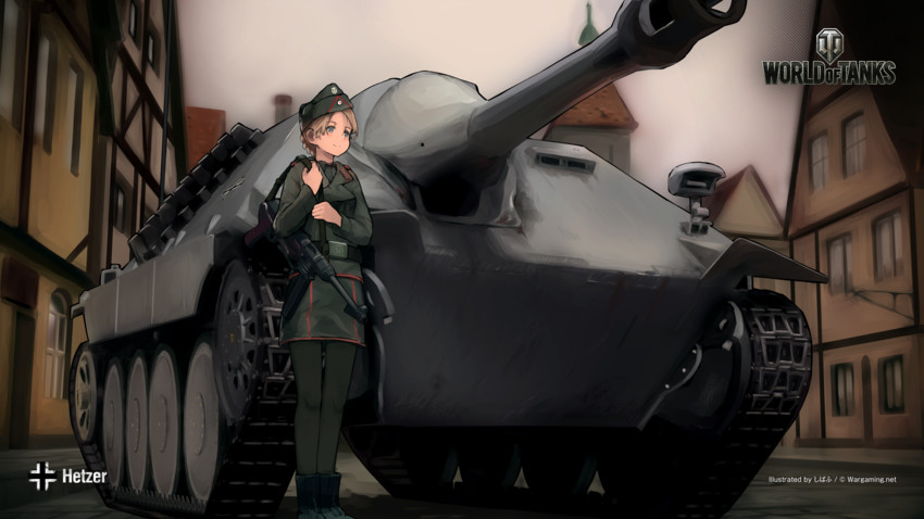 world of tanks and 1 more drawn by shibafu_(glock23)
