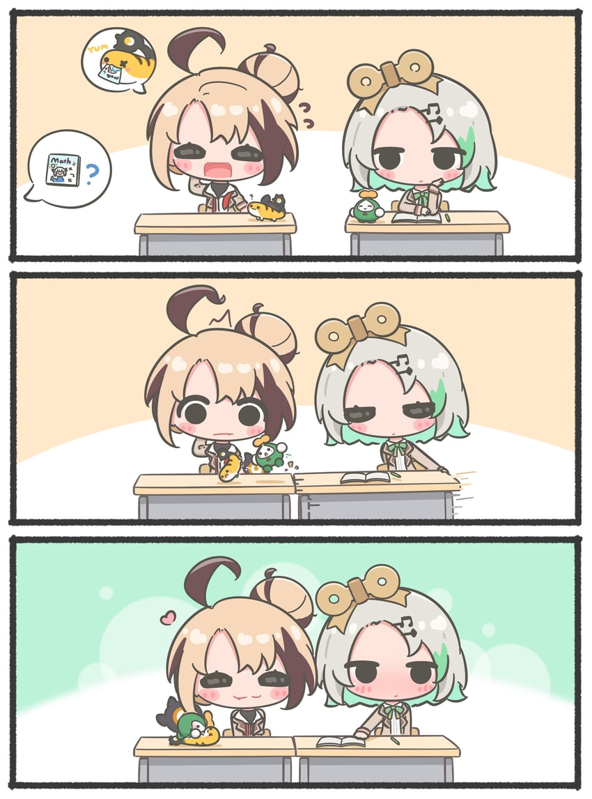 gawr gura, cecilia immergreen, grem, and otomo (hololive and 1 more) drawn by mpien