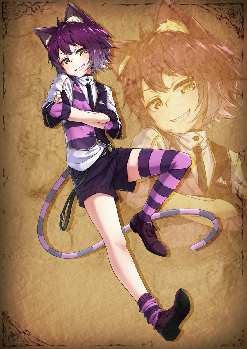 cheshire cat (alice's adventures in wonderland) drawn by takatun223