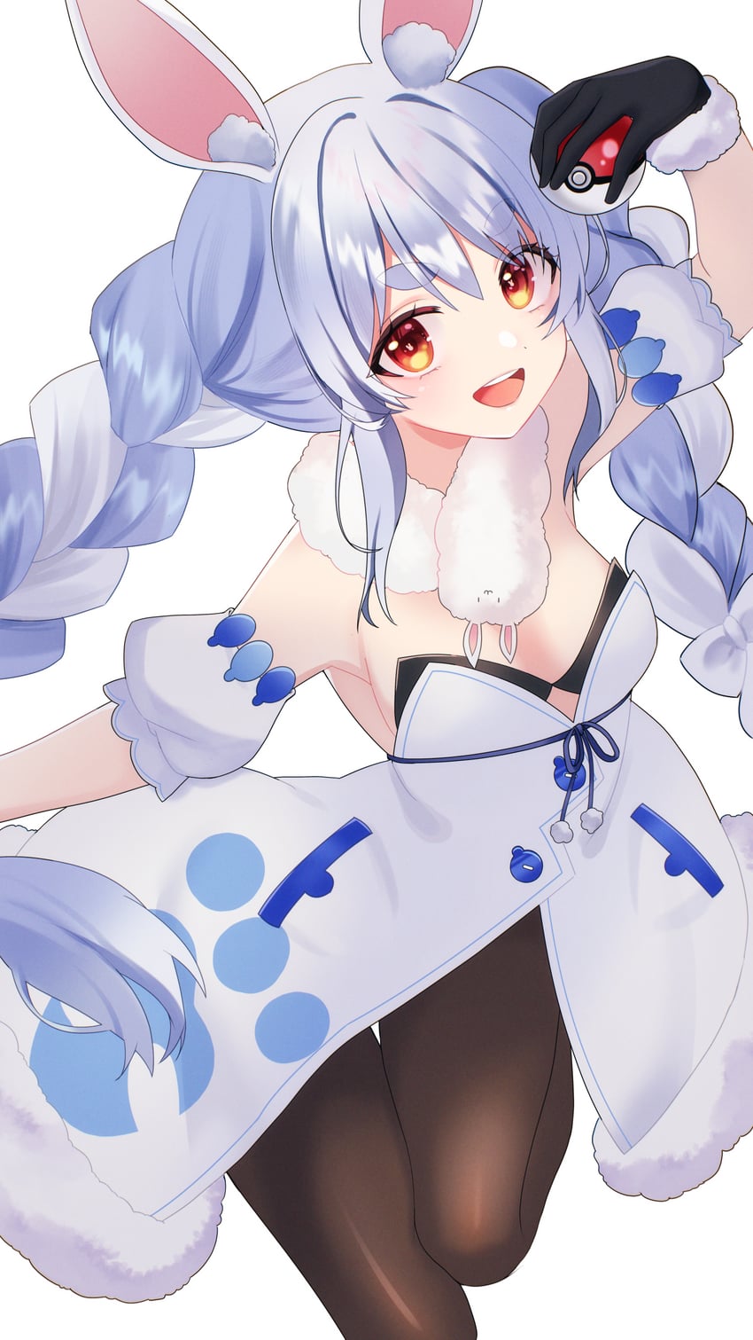 usada pekora and don-chan (hololive) drawn by suzushiro_shiro
