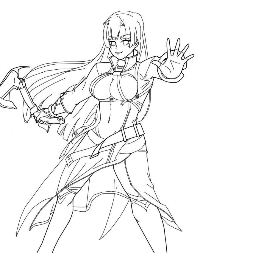 yatsu murasaki (taimanin and 2 more) drawn by edwin_black_(darkzerokc)