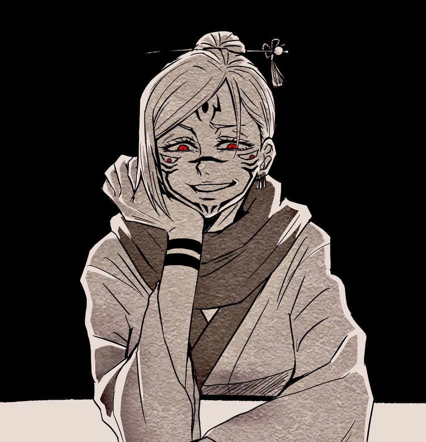 kugisaki nobara and ryoumen sukuna (jujutsu kaisen) drawn by shantao