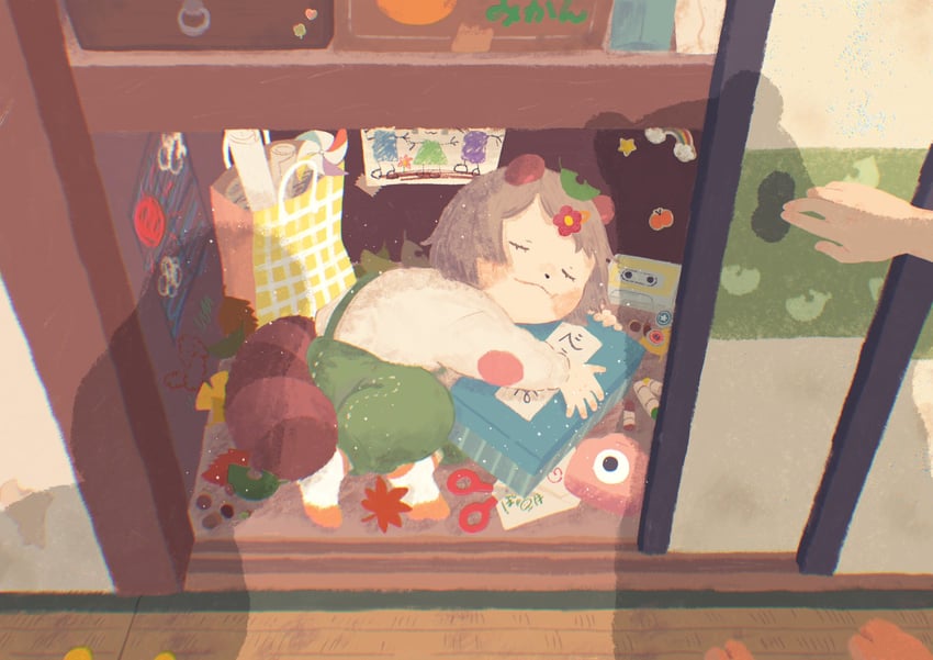 ponpoko, peanuts-kun, and anipoko (mode aim) drawn by momoco_(momco04)